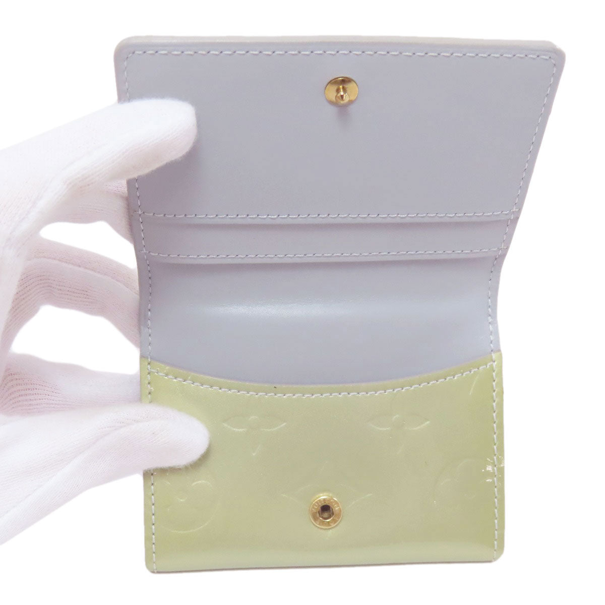 LOUIS VUITTON M91161 Ludlow coin purse Vernis Ladies [Used]