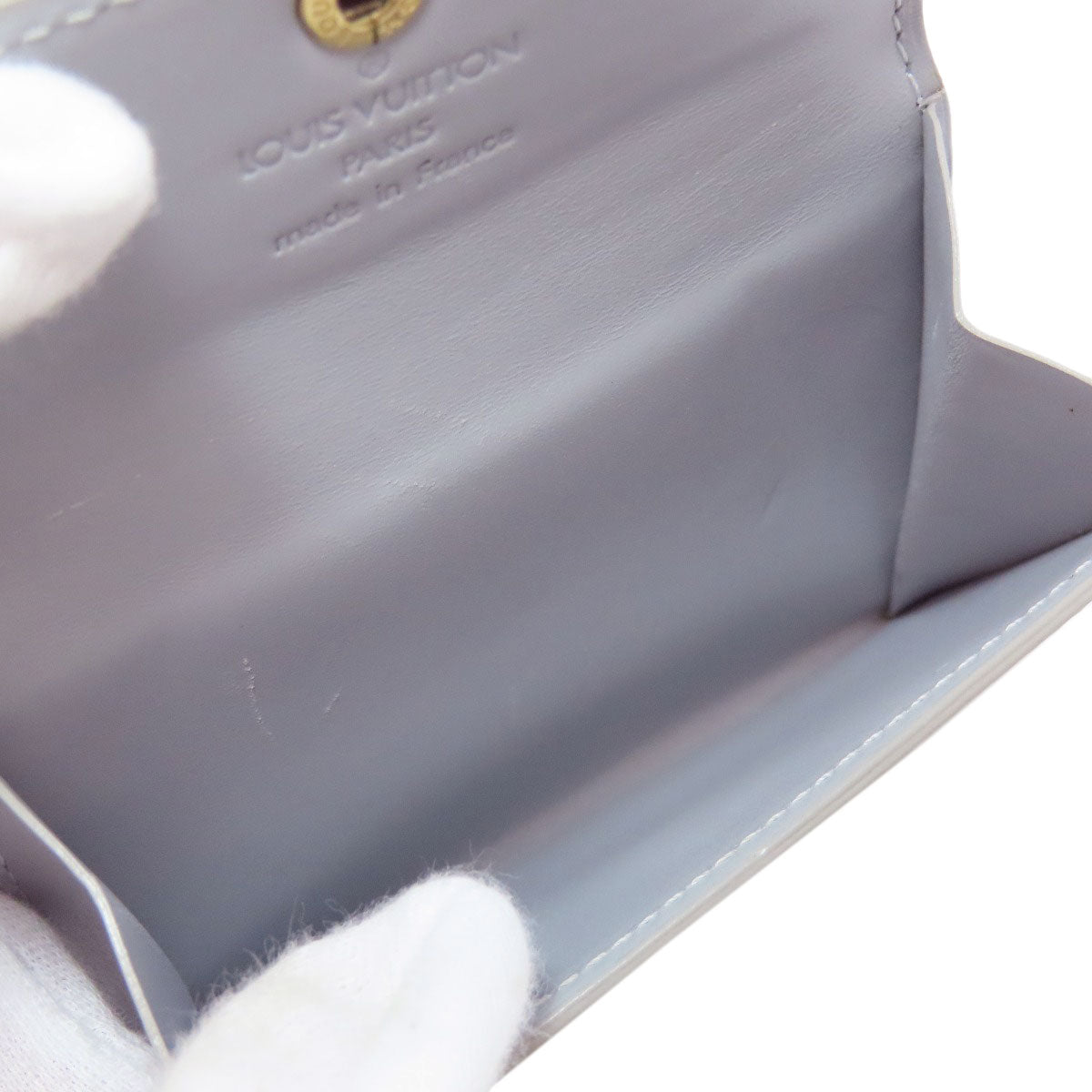 LOUIS VUITTON M91161 Ludlow coin purse Vernis Ladies [Used]