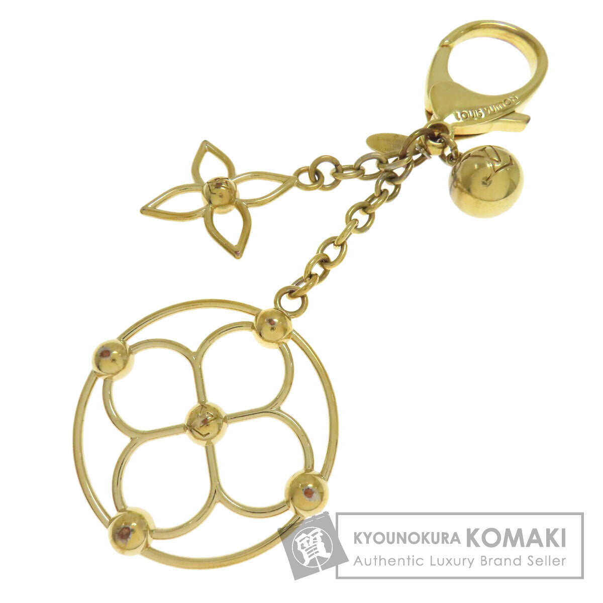LOUIS VUITTON M67931 Blue me key ring Metal Ladies [Used]
