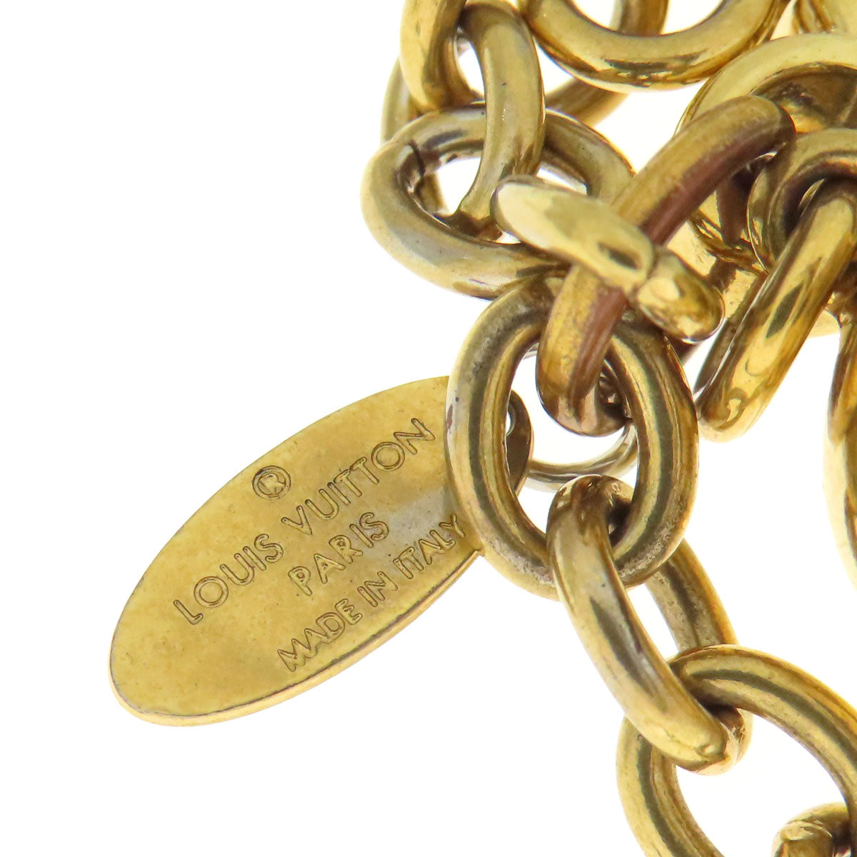 LOUIS VUITTON M67931 Blue me key ring Metal Ladies [Used]