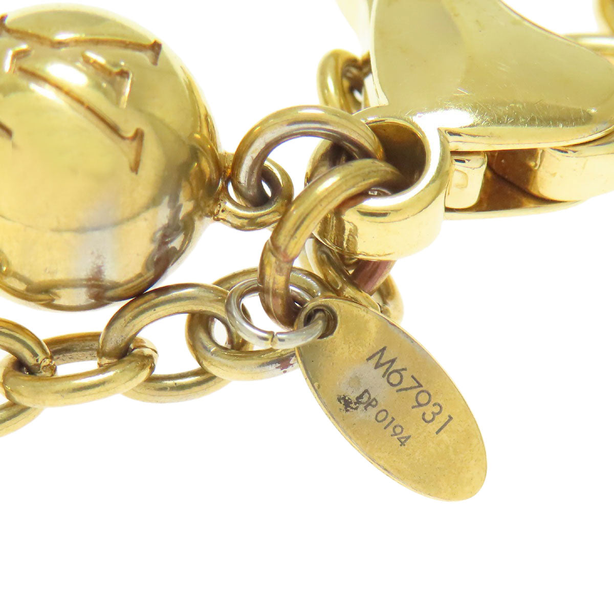 LOUIS VUITTON M67931 Blue me key ring Metal Ladies [Used]