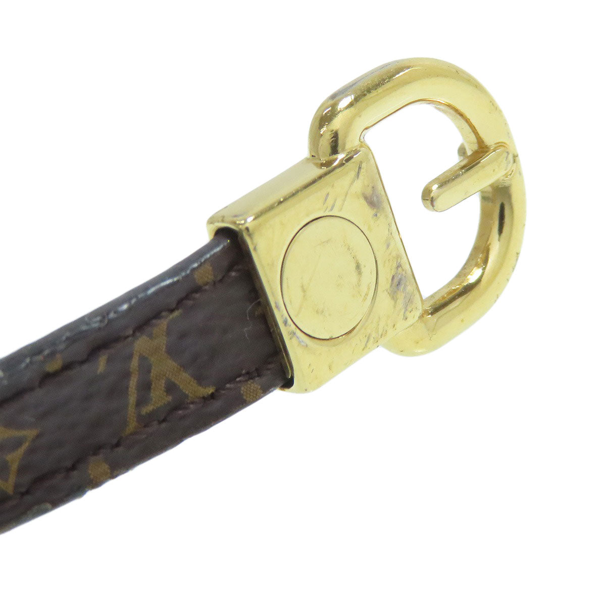 LOUIS VUITTON M6170F Brasserie Fasten Your LV Bracelet Monogram canvas MetalLadies [Used]