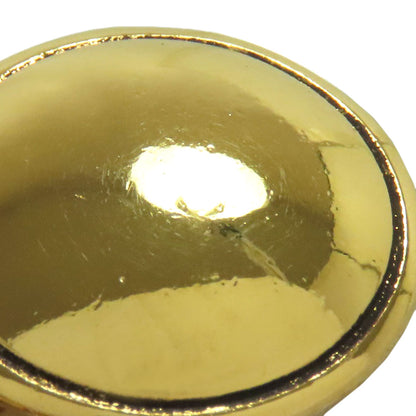 CHANEL Logo hoop Earring Metal Ladies [Used]