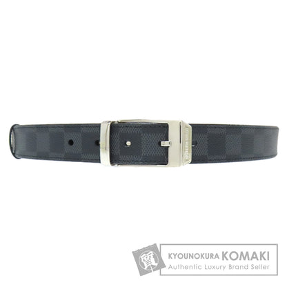 LOUIS VUITTON M6834 Saintur belt Damier canvas mens [Used]