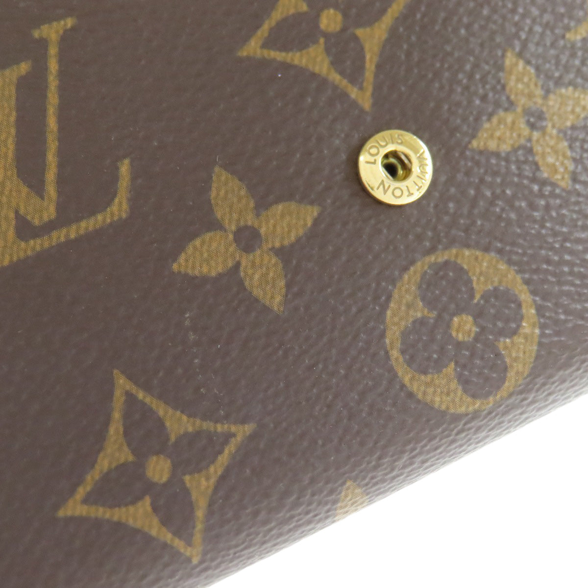 LOUIS VUITTON M80726 Portefeiulle Â· Sarah Long wallet (with coin pocket) Monogram reverse Ladies [Used]