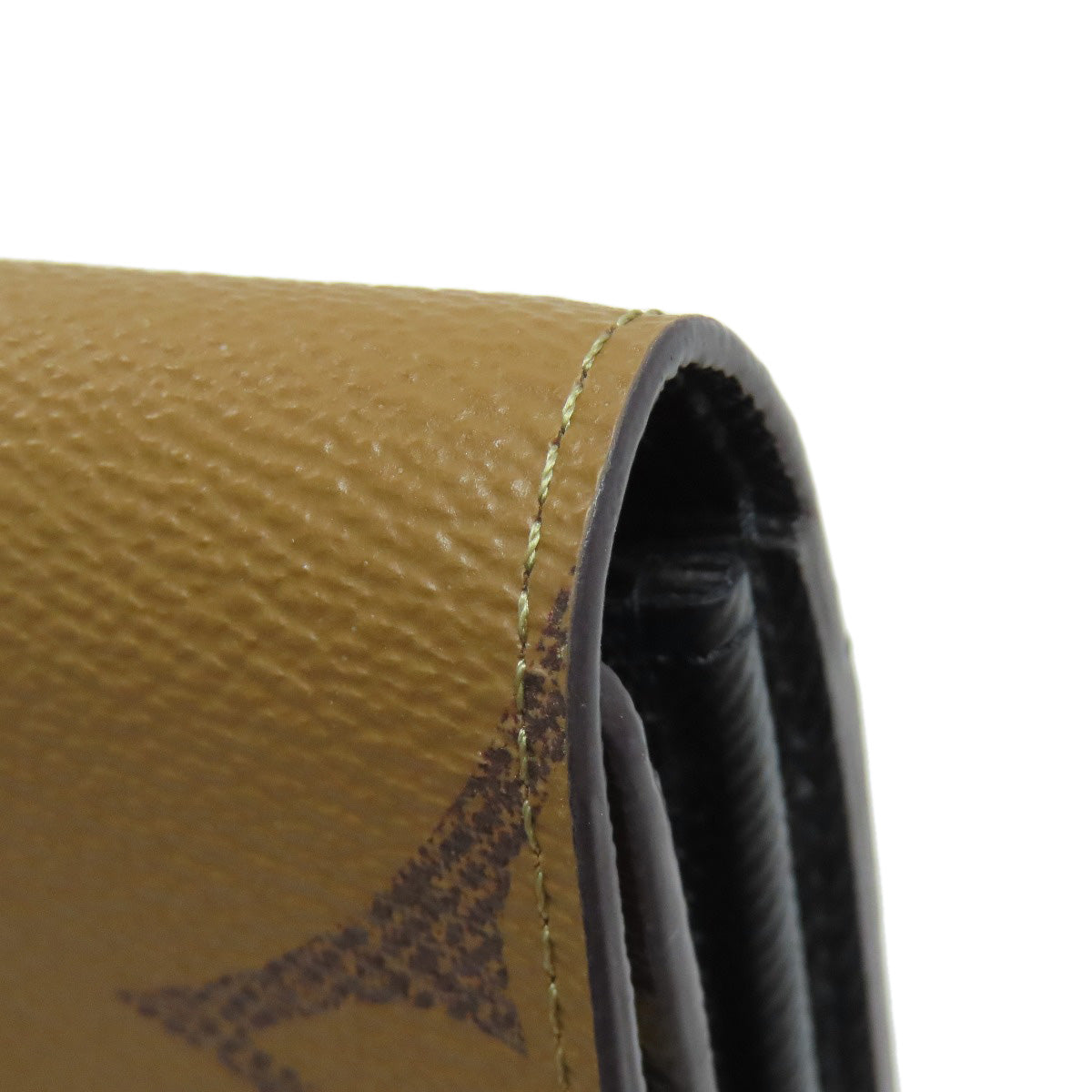 LOUIS VUITTON M80726 Portefeiulle Â· Sarah Long wallet (with coin pocket) Monogram reverse Ladies [Used]