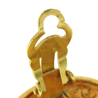 CHANEL COCO Mark Earring Metal Ladies [Used]