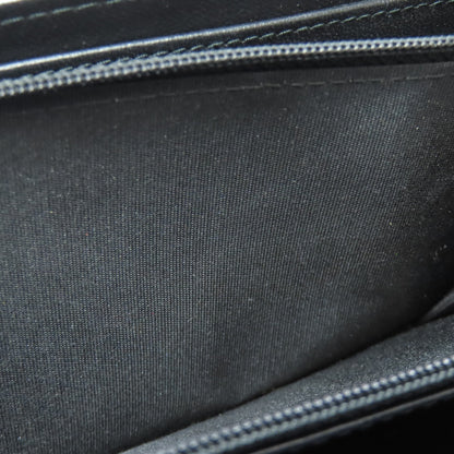 CHANEL Matelasse SilverHardware Long wallet (with coin pocket) Lambskin Ladies [Used]