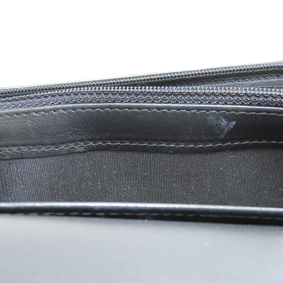 CHANEL Matelasse SilverHardware Long wallet (with coin pocket) Lambskin Ladies [Used]