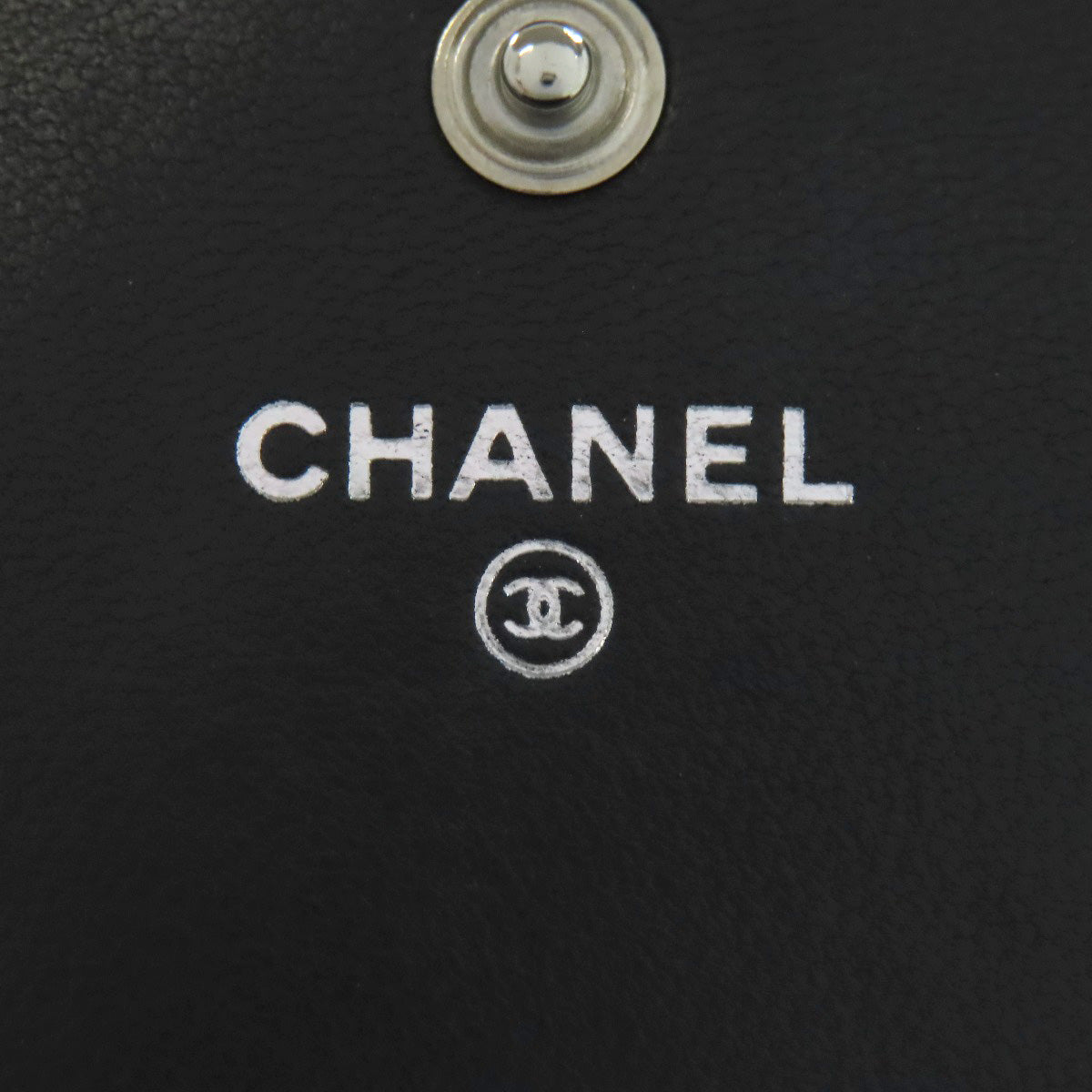 CHANEL Matelasse SilverHardware Long wallet (with coin pocket) Lambskin Ladies [Used]