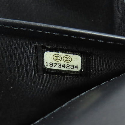 CHANEL Matelasse SilverHardware Long wallet (with coin pocket) Lambskin Ladies [Used]