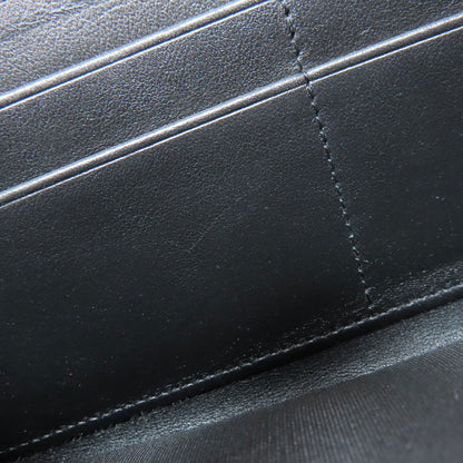 CHANEL Boy Chanel SilverHardware Long wallet (with coin pocket) Calf Ladies [Used]