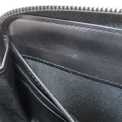 CHANEL Boy Chanel SilverHardware Long wallet (with coin pocket) Calf Ladies [Used]