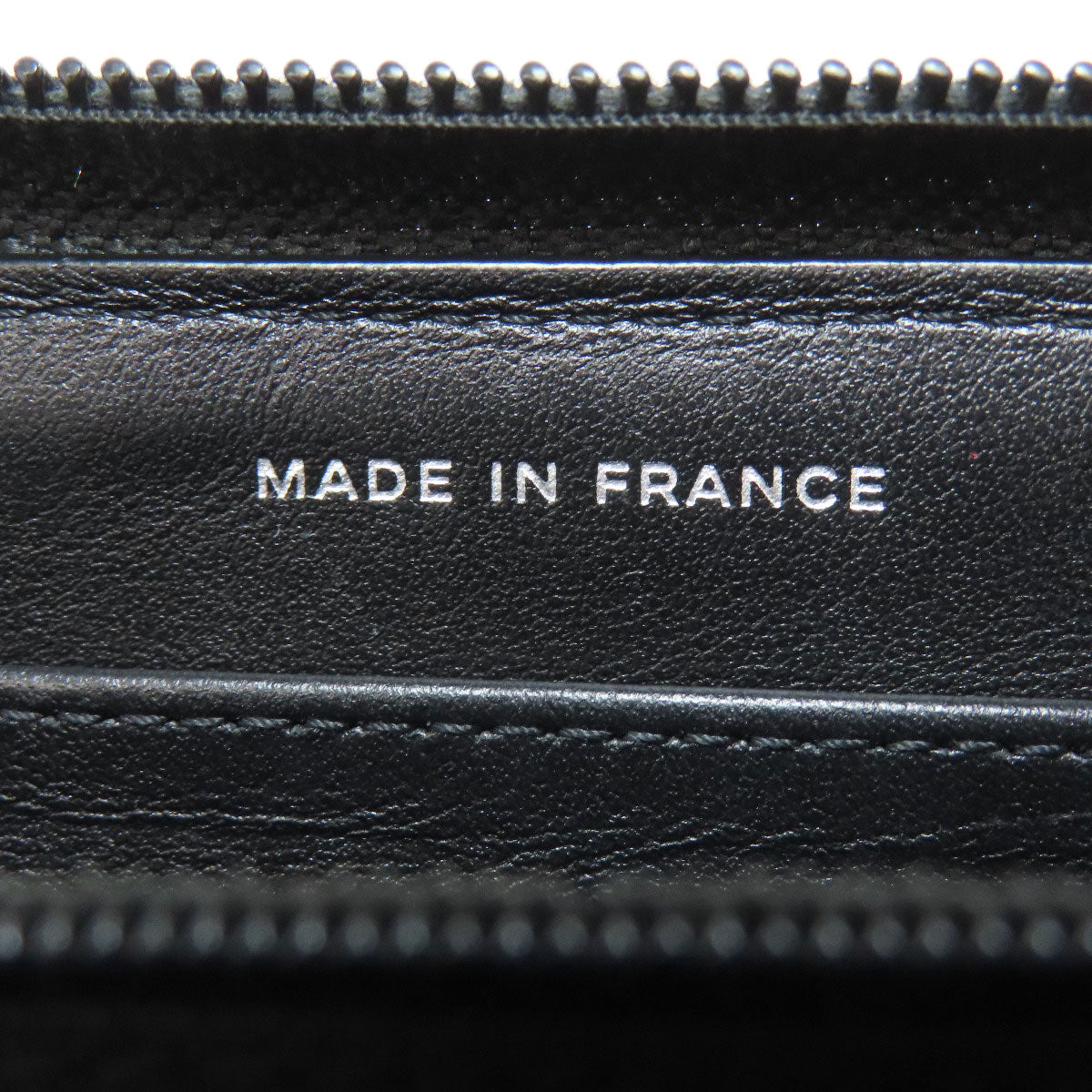 CHANEL Boy Chanel SilverHardware Long wallet (with coin pocket) Calf Ladies [Used]