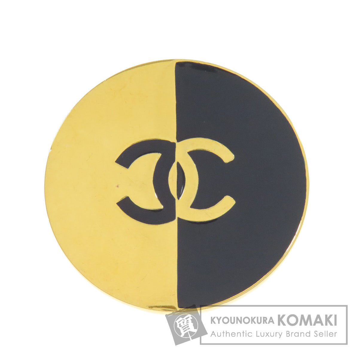 CHANEL COCO Mark Brooch Metal Ladies [Used]