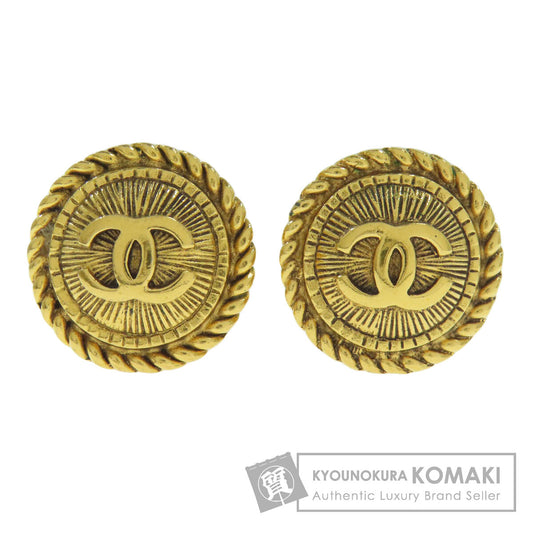 CHANEL COCO Mark Earring Metal Ladies [Used]
