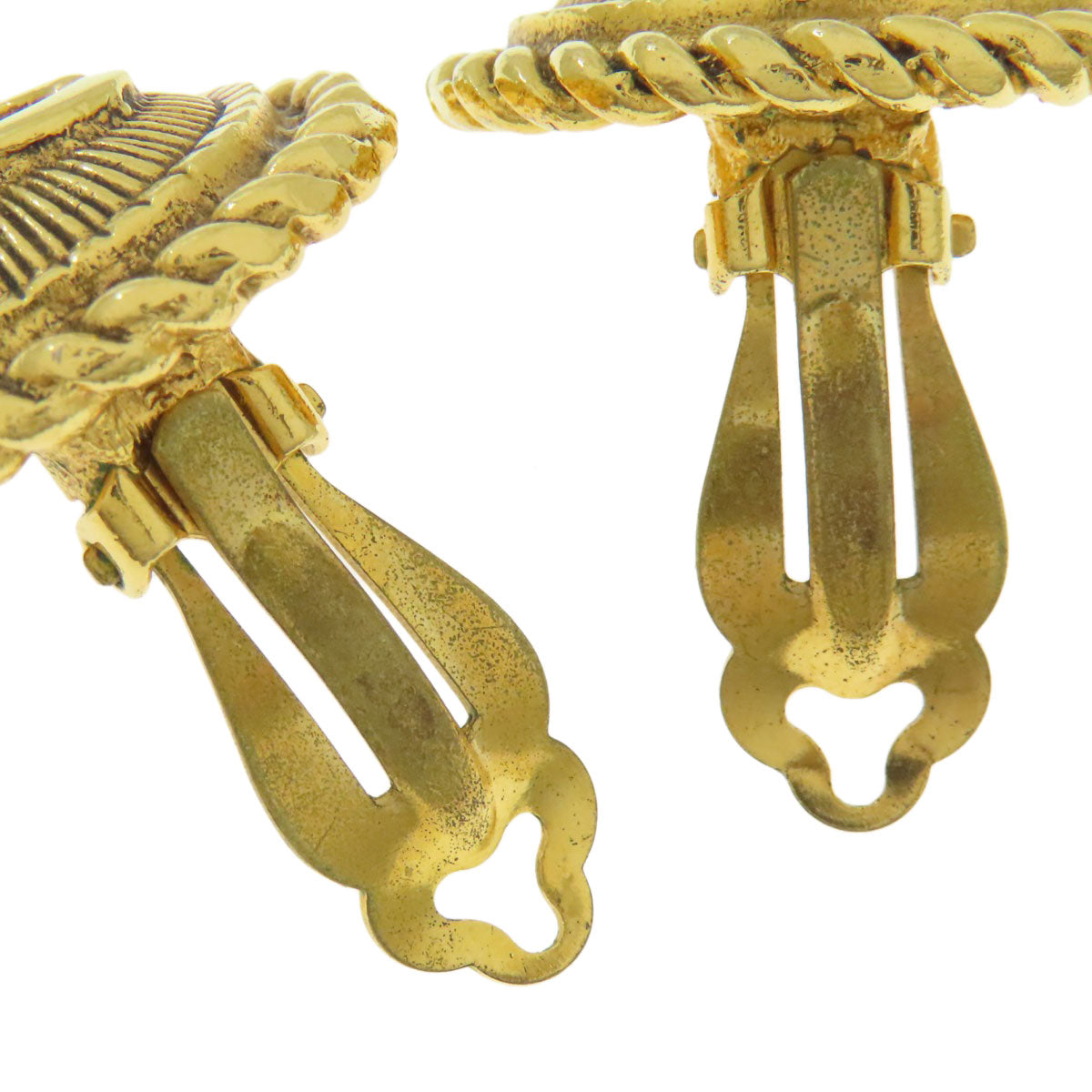 CHANEL COCO Mark Earring Metal Ladies [Used]