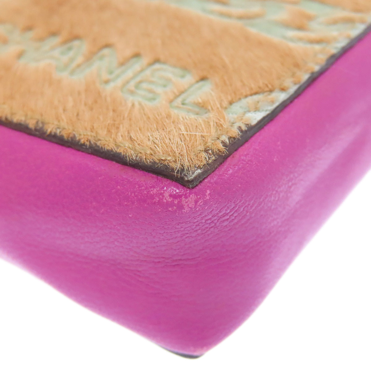 CHANEL ChainShoulder pouch Accessory pouch Calfskin Ladies [Used]