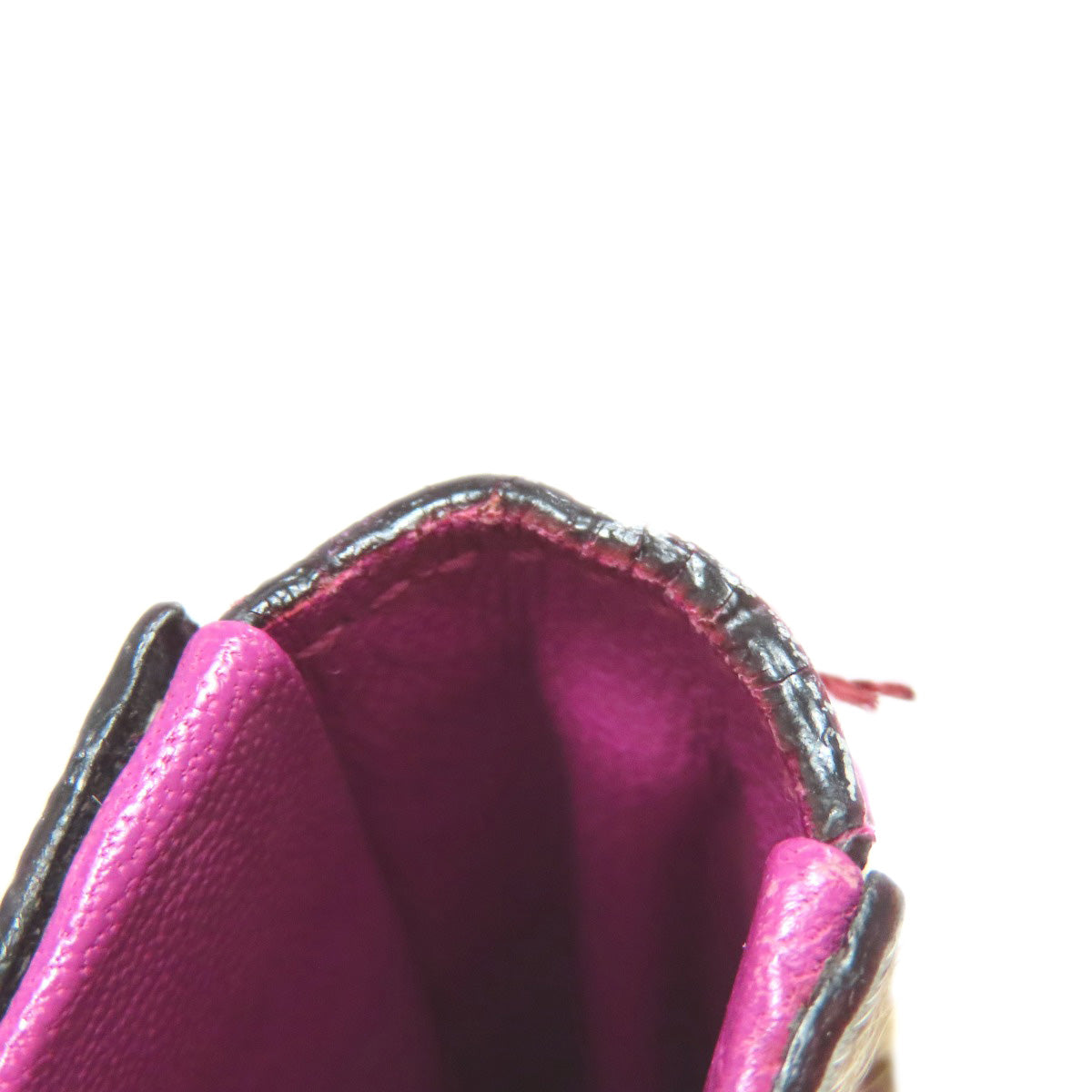 CHANEL ChainShoulder pouch Accessory pouch Calfskin Ladies [Used]