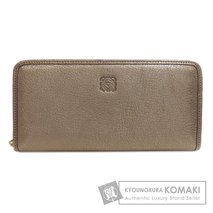 LOEWE Zip Around Long wallet (with coin pocket) Leather Ladies [Used]