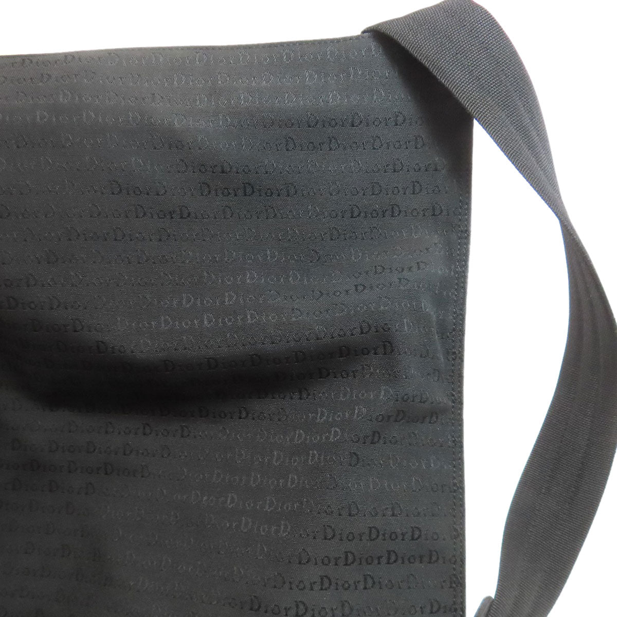 CHRISTIAN DIOR logo Shoulder Bag Canvas Ladies [Used]