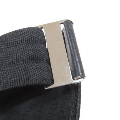 CHRISTIAN DIOR logo Shoulder Bag Canvas Ladies [Used]