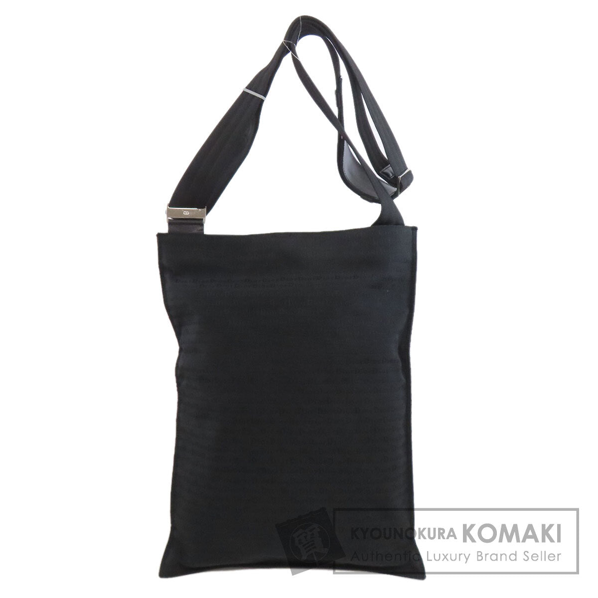 CHRISTIAN DIOR logo Shoulder Bag Canvas Ladies [Used]