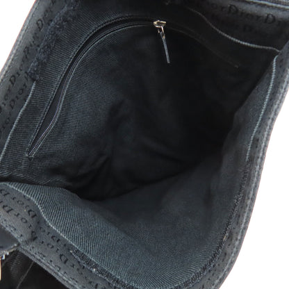 CHRISTIAN DIOR logo Shoulder Bag Canvas Ladies [Used]