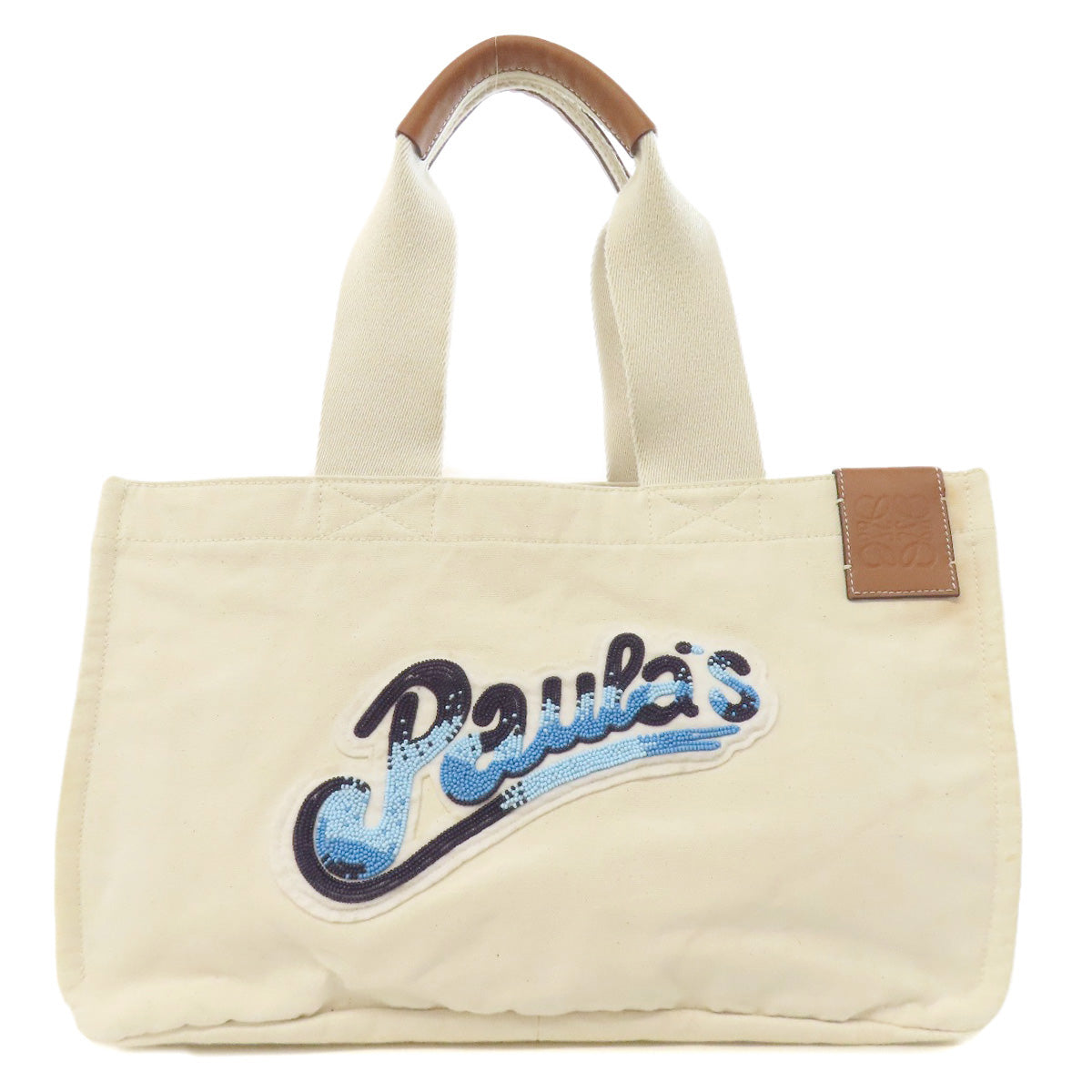 LOEWE Paula's Ibiza Tote Bag Canvas Ladies [Used]