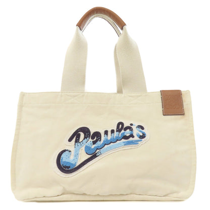 LOEWE Paula's Ibiza Tote Bag Canvas Ladies [Used]