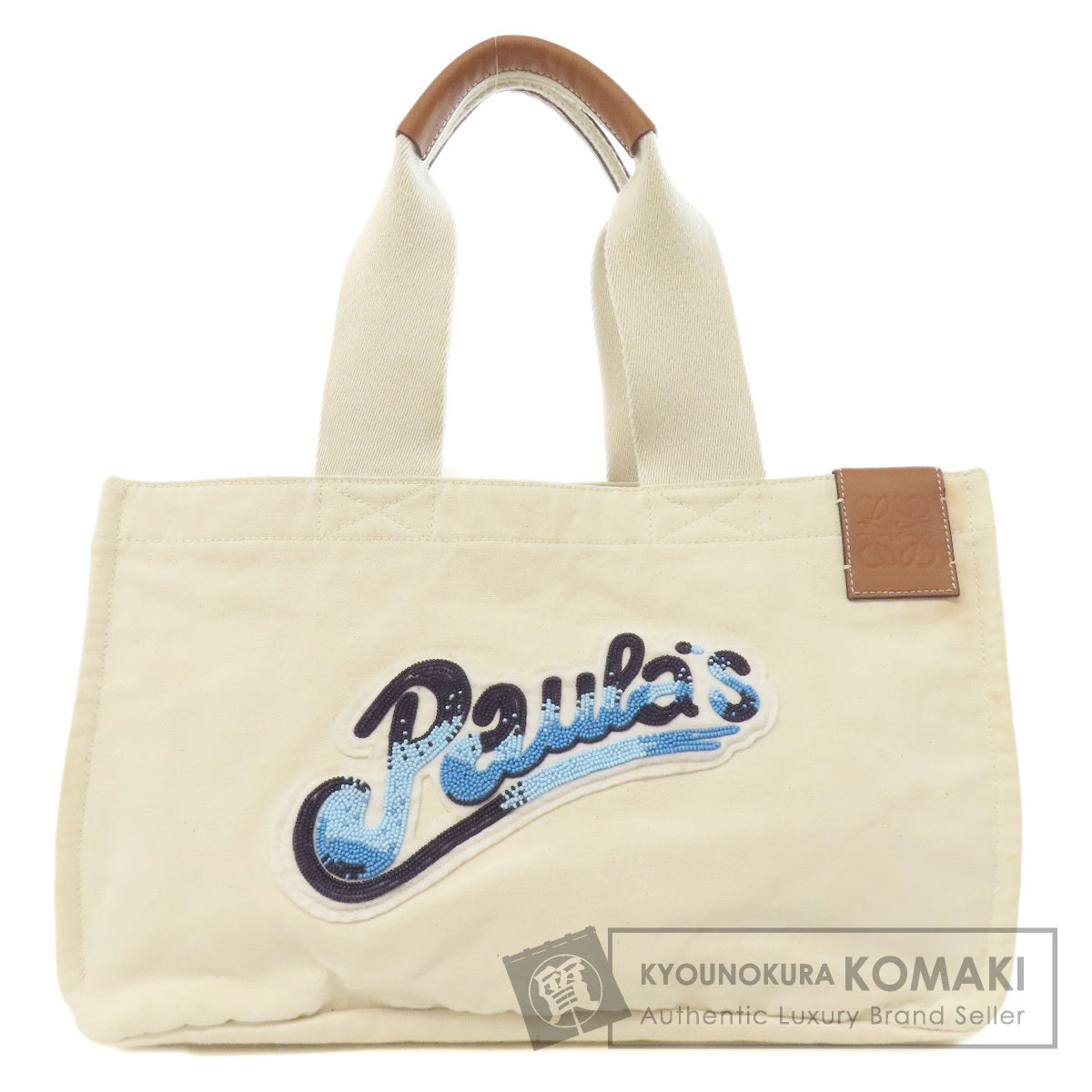 LOEWE Paula's Ibiza Tote Bag Canvas Ladies [Used]
