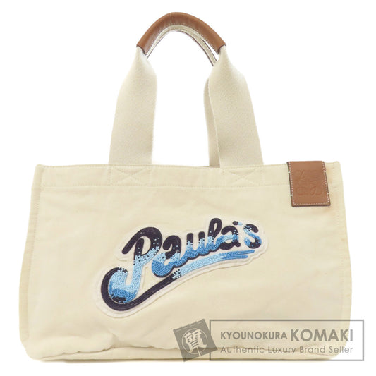 LOEWE Paula's Ibiza Tote Bag Canvas Ladies [Used]