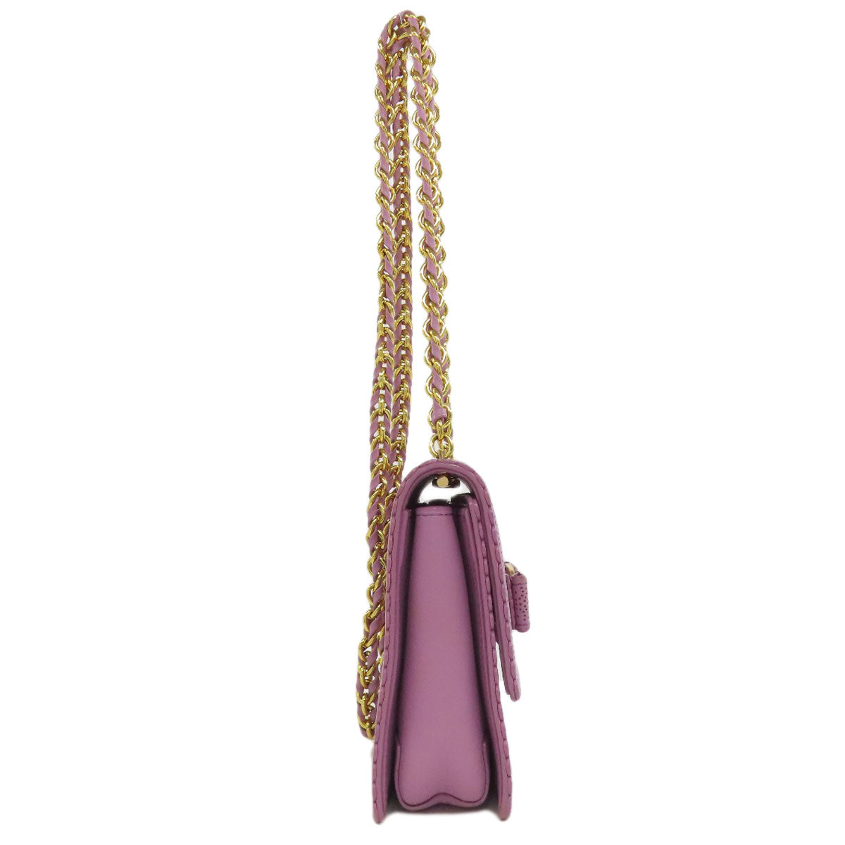 Salvatore Ferragamo Vara ribbon Shoulder Bag Leather Ladies [Used]