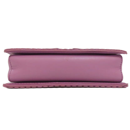 Salvatore Ferragamo Vara ribbon Shoulder Bag Leather Ladies [Used]