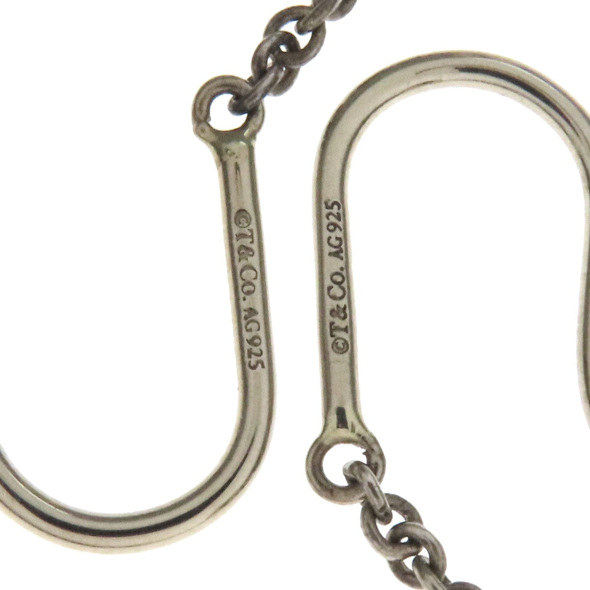 TIFFANY&Co. Hardware ball hook earring Silver Ladies [Used]