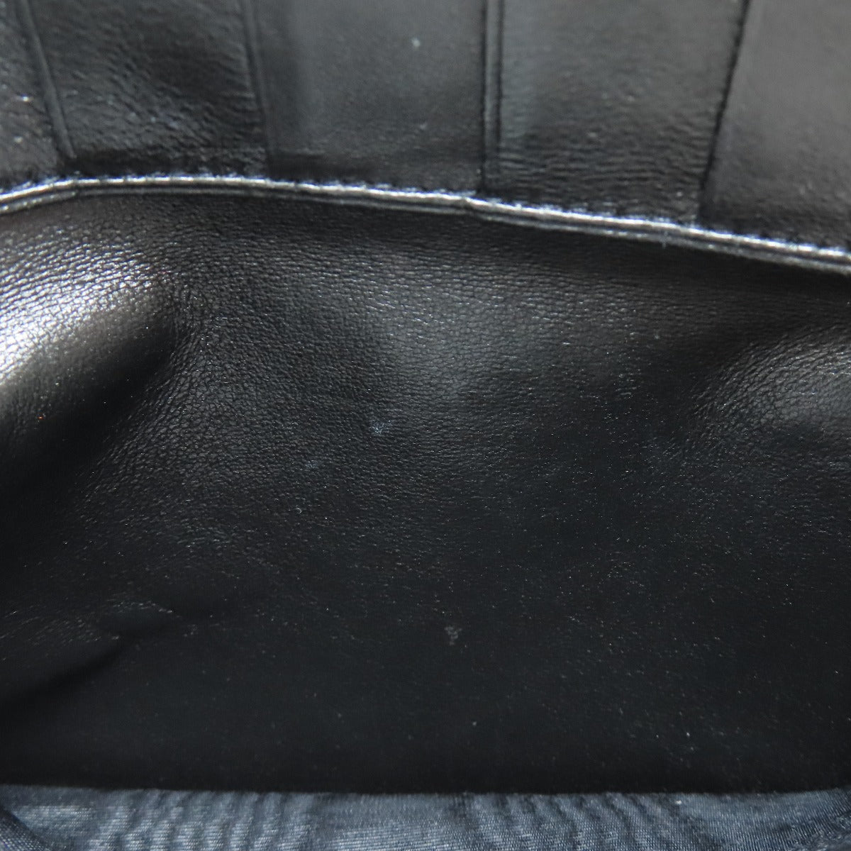 CHANEL stitch Long wallet (with coin pocket) Calf Ladies [Used]