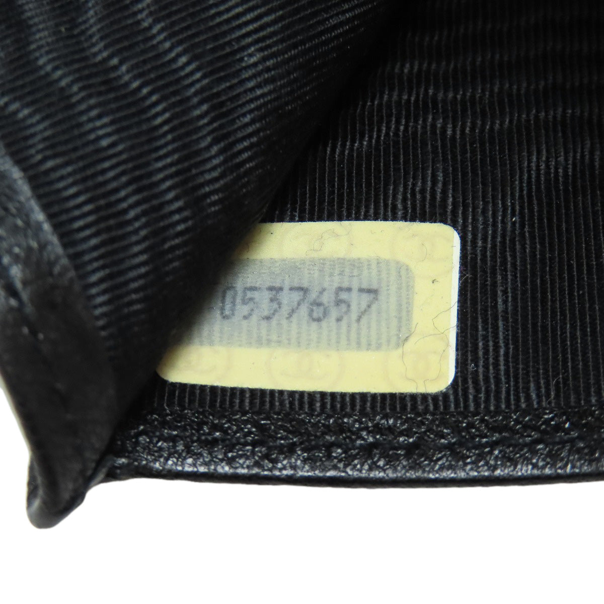 CHANEL stitch Long wallet (with coin pocket) Calf Ladies [Used]