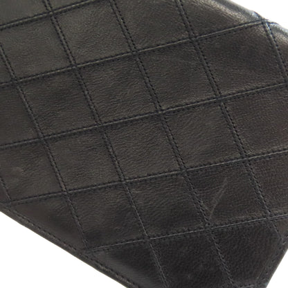 CHANEL stitch Long wallet (with coin pocket) Calf Ladies [Used]