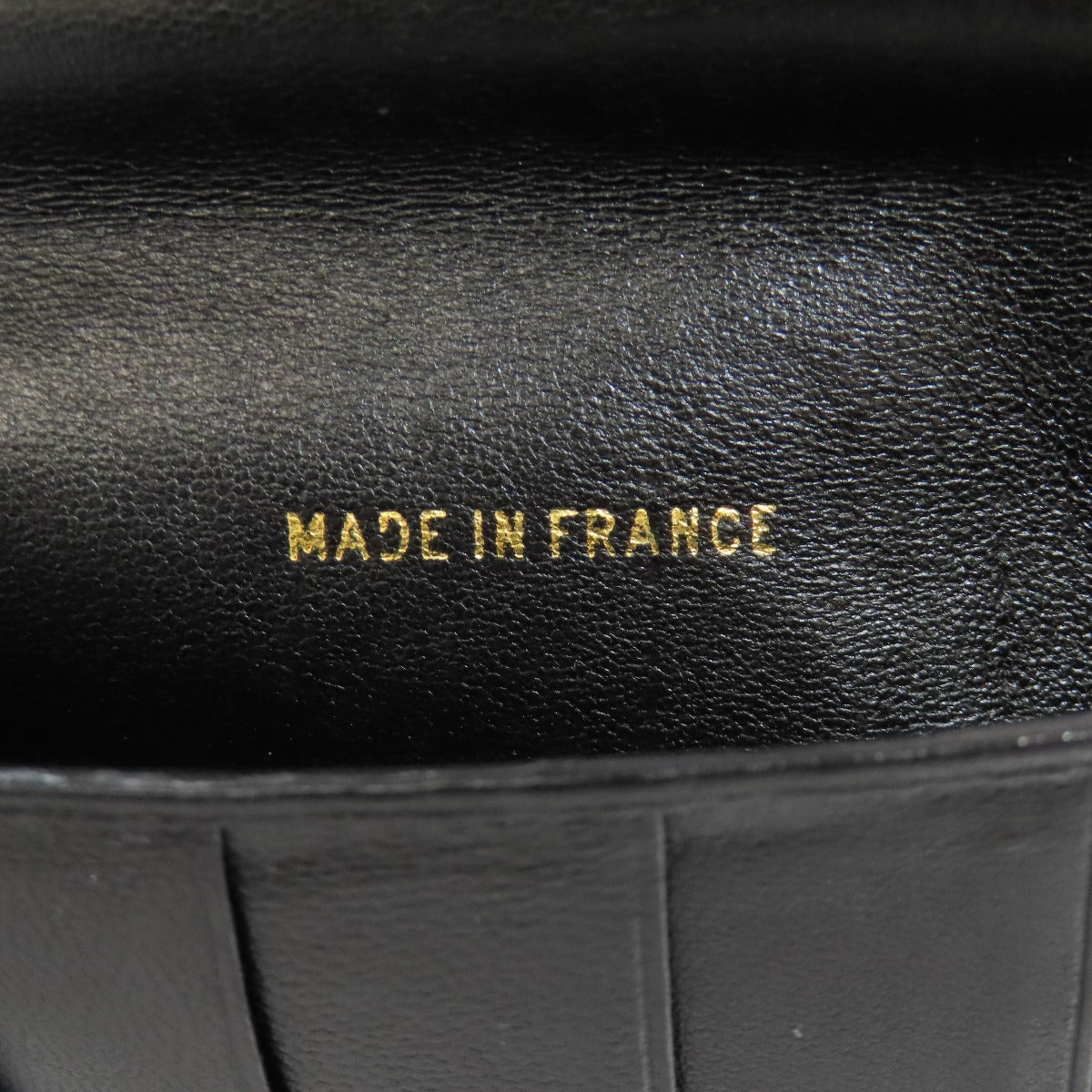 CHANEL stitch Long wallet (with coin pocket) Calf Ladies [Used]