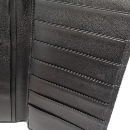 CHANEL stitch Long wallet (with coin pocket) Calf Ladies [Used]