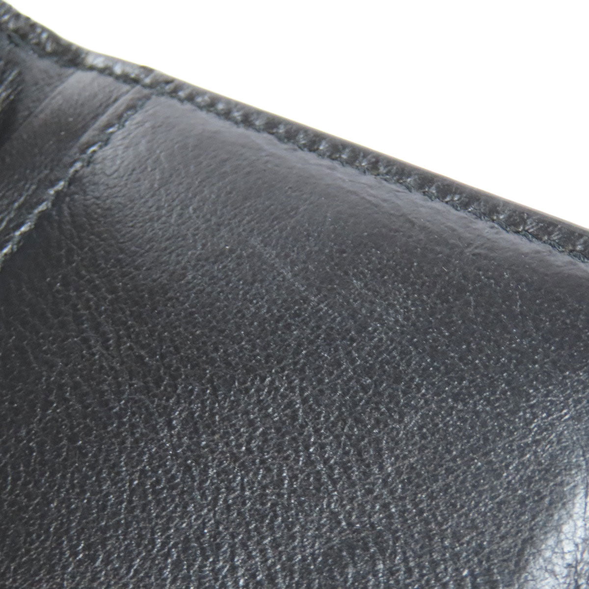 BALENCIAGA 650871 logo Bifold Wallet with Coin Pocket Leather Ladies [Used]