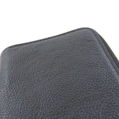 BALENCIAGA 650871 logo Bifold Wallet with Coin Pocket Leather Ladies [Used]