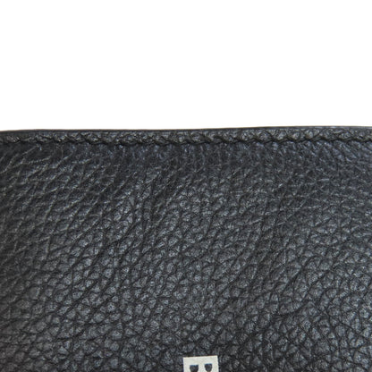 BALENCIAGA 650871 logo Bifold Wallet with Coin Pocket Leather Ladies [Used]