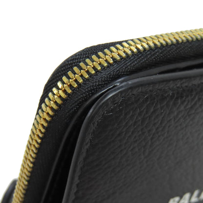 BALENCIAGA 650871 logo Bifold Wallet with Coin Pocket Leather Ladies [Used]