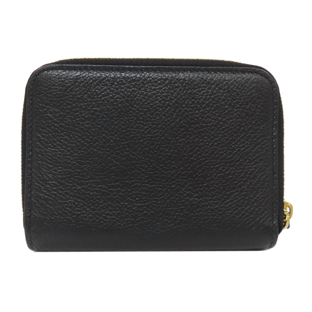 BALENCIAGA 650871 logo Bifold Wallet with Coin Pocket Leather Ladies [Used]