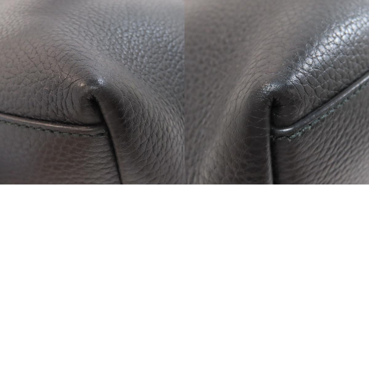 GUCCI 449659 Outlet Interlocking G Charm Handbag Leather Ladies [Used]