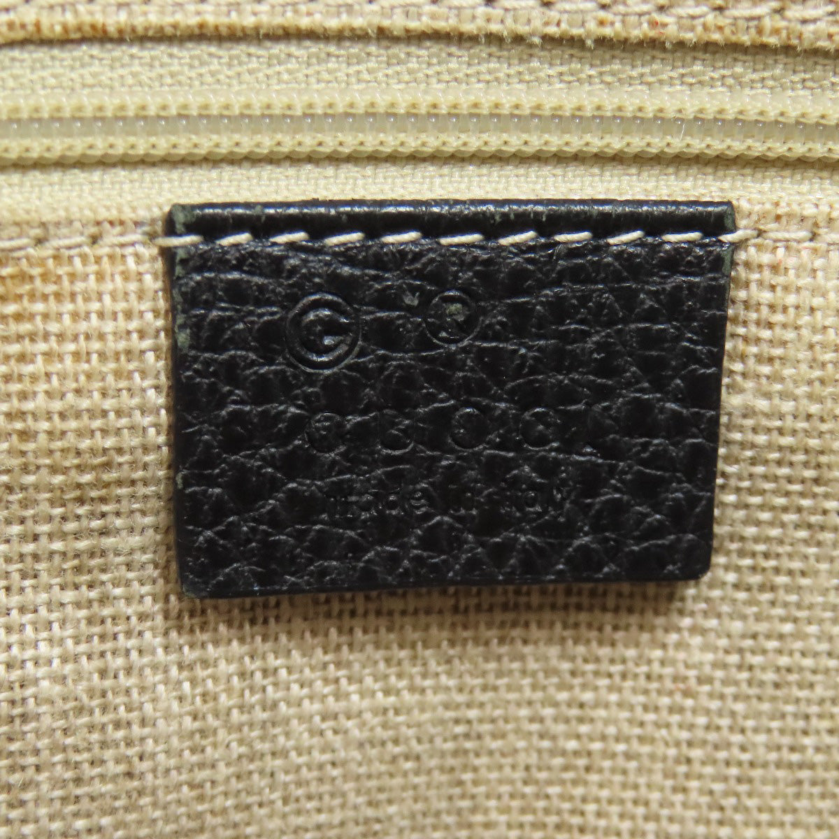 GUCCI 449659 Outlet Interlocking G Charm Handbag Leather Ladies [Used]