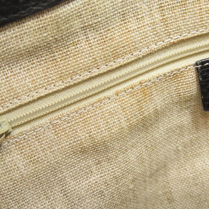 GUCCI 449659 Outlet Interlocking G Charm Handbag Leather Ladies [Used]