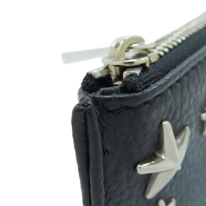 Jimmy Choo Star motif studs coin purse Leather Ladies [Used]