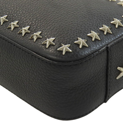 Jimmy Choo Star motif studs Shoulder Bag Leather Ladies [Used]